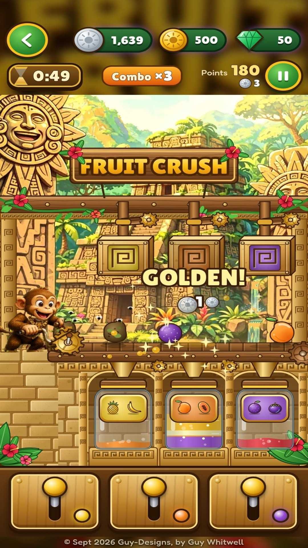 Jungle Juice gameplay: Temple Run level
